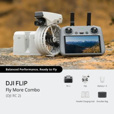 DJI Flip Fly More Combo (DJI RC 2) Dronas