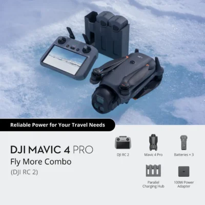 DJI Mavic 4 Pro Fly More Combo (DJI RC 2) Dronas